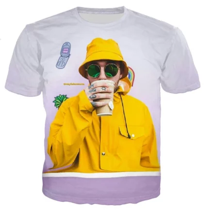 Mac Miller 3D Printed Casual T Shirts